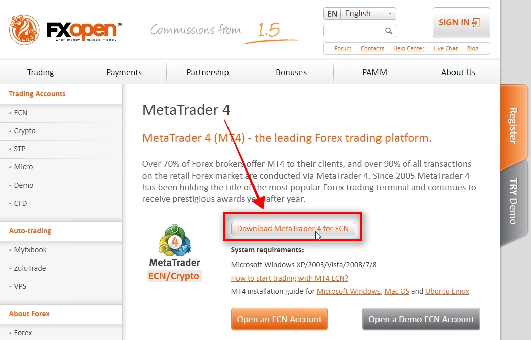 How To Download Mt4 Open Forex Demo Account Without Broker - 